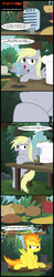 Size: 1159x5875 | Tagged: safe, artist:toxic-mario, derpy hooves, spitfire, pegasus, pony, comic:toxic-mario's derpfire shipwreck, g4, apple, banana, chef's hat, comic, corn, female, food, hat, mare, microphone, pineapple, potato, spitfire's hair is fire