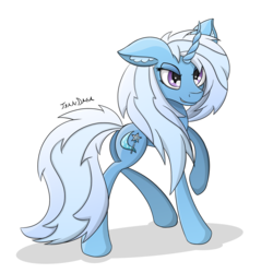 Size: 3000x3000 | Tagged: safe, artist:tyandagaart, trixie, pony, unicorn, g4, female, high res, mare, solo