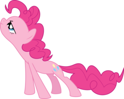 Size: 6000x4778 | Tagged: safe, artist:aethon056, pinkie pie, g4, griffon the brush off, .svg available, absurd resolution, female, simple background, solo, transparent background, vector