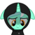 Size: 2000x2000 | Tagged: safe, artist:ruinedomega, lyra heartstrings, pony, unicorn, fanfic:background pony, g4, background pony, clothes, dig the swell hoodie, female, floppy ears, high res, hoodie, inkscape, ponyscape, sad, simple background, solo, transparent background, vector