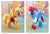 Size: 1280x883 | Tagged: safe, artist:krowzivitch, applejack, rainbow dash, g4, clothes, craft, crossover, duo, figurine, gi, ken masters, photo, ponified, ryu, sculpture, street fighter, traditional art, video game, video game crossover