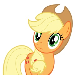 Size: 2248x2168 | Tagged: safe, artist:éclair, applejack, appleoosa's most wanted, g4, female, high res, simple background, solo, vector, white background