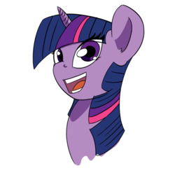 Size: 894x894 | Tagged: safe, artist:alloco, twilight sparkle, g4, female, simple background, solo