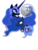 Size: 2400x3200 | Tagged: safe, artist:sirhcx, nightmare moon, princess luna, alicorn, pony, g4, duality, female, lunar trinity, mare, mare in the moon, moon, s1 luna, simple background, three wolf moon, transparent background