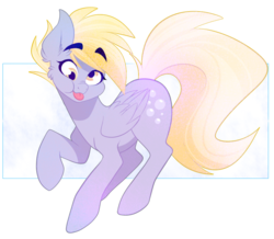 Size: 1000x870 | Tagged: safe, artist:ecoelus, derpy hooves, pegasus, pony, g4, alternate hairstyle, female, mare, solo, tongue out