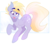 Size: 1000x870 | Tagged: safe, artist:ecoelus, derpy hooves, pegasus, pony, g4, alternate hairstyle, female, mare, solo, tongue out