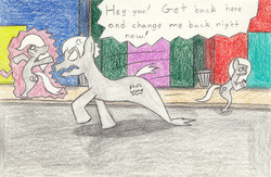 Size: 1024x669 | Tagged: safe, artist:eternaljonathan, hybrid, ponified, traditional art