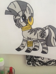 Size: 1024x1365 | Tagged: safe, artist:thelittlespot148, zecora, zebra, g4, female, solo