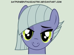 Size: 680x508 | Tagged: safe, artist:datponeenthusiast90, limestone pie, g4, female, smiling, solo, when she smiles