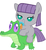 Size: 836x917 | Tagged: safe, artist:red4567, gummy, maud pie, earth pony, pony, g4, baby, baby pony, cute, maudabetes, pacifier, ponies riding gators, purple mane, purple tail, recolor, riding, simple background, tail, teal eyes, weapons-grade cute, white background