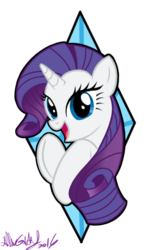 Size: 517x784 | Tagged: safe, artist:nickdallas, rarity, g4, female, solo