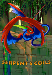 Size: 1400x2000 | Tagged: safe, artist:severus, oc, oc only, oc:tezza, comic:serpent's coils, coatl, stories from the front