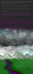 Size: 862x1920 | Tagged: safe, artist:severus, oc, oc only, oc:stormfront, oc:tezza, comic:serpent's coils, coatl, flying, stories from the front, text