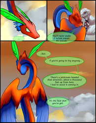 Size: 1280x1645 | Tagged: safe, artist:severus, oc, oc only, oc:stormfront, oc:tezza, comic:serpent's coils, coatl, comic, stories from the front