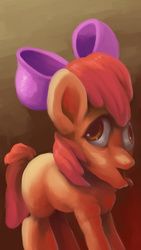 Size: 576x1024 | Tagged: safe, artist:verulence, apple bloom, g4, female, meme, rosek bloom, solo