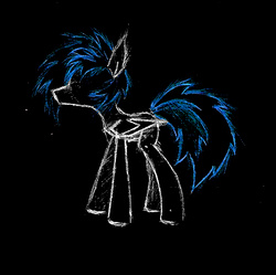 Size: 615x612 | Tagged: safe, artist:milesseventh, oc, oc only, oc:auroravii, pegasus, pony, solo