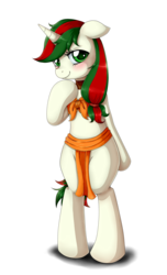 Size: 1311x2154 | Tagged: safe, artist:evomanaphy, oc, oc only, pony, unicorn, bipedal, female, mare, solo