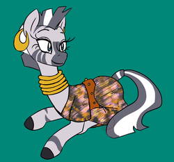 Size: 1000x930 | Tagged: safe, artist:ryuredwings, zecora, zebra, g4, clothes, dress, female, solo