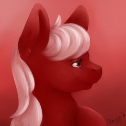 Size: 894x894 | Tagged: safe, artist:dunnowhattowrite, earth pony, pony, doodle, female, random pony, solo