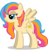 Size: 740x766 | Tagged: safe, artist:raindashesp, oc, oc only, oc:golden gates, babscon, babscon mascots