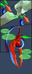 Size: 839x1920 | Tagged: safe, artist:severus, oc, oc only, oc:stormfront, oc:tezza, comic:serpent's coils, coatl, comic, stories from the front