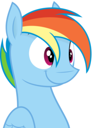 Size: 4120x5680 | Tagged: safe, artist:slb94, rainbow dash, pegasus, pony, g4, absurd resolution, blitzabetes, cute, male, rainbow blitz, rule 63, rule63betes, simple background, smiling, solo, stallion, transparent background, vector