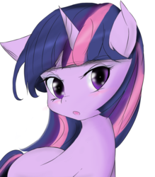 Size: 947x1080 | Tagged: safe, artist:mabo3, twilight sparkle, g4, female, simple background, solo, white background