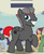 Size: 421x519 | Tagged: safe, artist:brimstonebro, oc, oc only, oc:brimstone, equal cutie mark, equalized, solo, vector