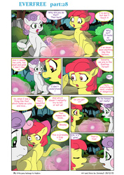 Size: 1600x2262 | Tagged: safe, artist:jeremy3, apple bloom, sweetie belle, earth pony, pony, comic:everfree, g4, comic