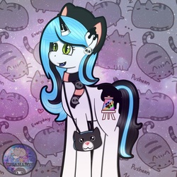 Size: 720x720 | Tagged: safe, artist:diamond kitty, oc, oc only, oc:diamond kitty, pony, cute