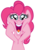 Size: 7000x9900 | Tagged: safe, artist:tardifice, pinkie pie, g4, the mane attraction, absurd resolution, faic, female, open mouth, simple background, solo, transparent background, vector