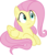 Size: 5173x6000 | Tagged: safe, artist:slb94, fluttershy, g4, absurd resolution, female, i've seen some shit, scared, simple background, solo, transparent background, vector