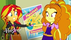 Size: 1920x1080 | Tagged: safe, screencap, adagio dazzle, sunset shimmer, equestria girls, g4, my little pony equestria girls: rainbow rocks, duo, hasbro studios