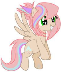 Size: 2917x3400 | Tagged: safe, artist:cayfie, oc, oc only, oc:sweet skies, pegasus, pony, female, high res, mare, solo