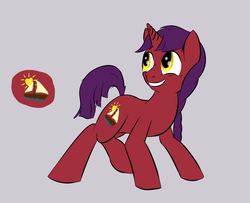 Size: 1600x1300 | Tagged: safe, artist:frecklesfanatic, oc, oc only, oc:gojima berry, pony, unicorn, fallout equestria, cutie mark