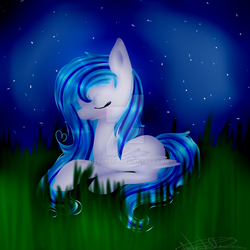 Size: 1024x1024 | Tagged: safe, artist:rubyblossomva, oc, oc only, prone, solo, watermark