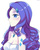 Size: 1666x2103 | Tagged: safe, artist:leab-lb, rarity, human, g4, cleavage, female, humanized, profile, solo