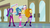 Size: 1280x714 | Tagged: safe, screencap, adagio dazzle, aria blaze, sonata dusk, equestria girls, g4, my little pony equestria girls: rainbow rocks, door, evil smile, hallway, poster, taco tuesday, the dazzlings