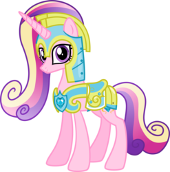 Size: 5578x5636 | Tagged: safe, artist:osipush, princess cadance, pony, unicorn, g4, absurd resolution, alternate gender counterpart, armor, female, looking at you, race swap, royal guard, simple background, solo, transparent background, unicorn cadance, vector