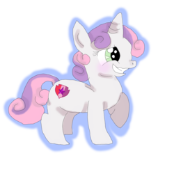 Size: 1000x1000 | Tagged: safe, artist:hushpuppi, sweetie belle, g4, blushing, cutie mark, female, simple background, solo, the cmc's cutie marks, transparent background