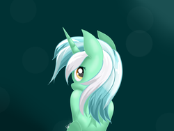 Size: 3264x2448 | Tagged: safe, artist:bbp, lyra heartstrings, pony, unicorn, g4, cute, female, high res, looking back, solo