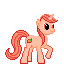 Size: 64x64 | Tagged: safe, artist:strawberrypeaches, oc, oc only, oc:strawberrypeaches, gif, non-animated gif, solo