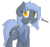 Size: 1015x949 | Tagged: safe, artist:candel, oc, oc only, oc:panne, bat pony, pony, simple background, smiling, snickering, solo, transparent background