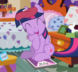 Size: 374x345 | Tagged: safe, twilight sparkle, g4, eyes closed, female, flash game, game, scale, solo