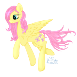 Size: 900x900 | Tagged: safe, artist:hirundoarvensis, fluttershy, g4, female, looking at something, raised hoof, simple background, solo, transparent background