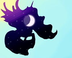 Size: 1280x1024 | Tagged: safe, artist:beccaboss, princess luna, g4, female, solo