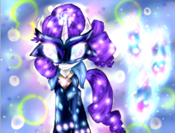 Size: 616x467 | Tagged: safe, artist:twilight7070, radiance, rarity, g4, female, power ponies, solo