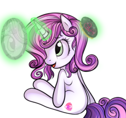 Size: 626x589 | Tagged: safe, artist:twilight7070, sweetie belle, g4, cutie mark, female, simple background, solo, the cmc's cutie marks, white background