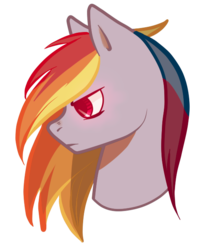 Size: 533x633 | Tagged: safe, artist:weepindood, rainbow dash, g4, female, solo