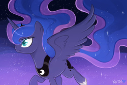 Size: 3000x2000 | Tagged: safe, artist:kodabomb, derpibooru exclusive, princess luna, g4, female, high res, solo